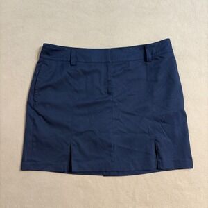 IZOD Golf Skort Women's Pull On Blue Mini Skirt Athletic Golfing 14